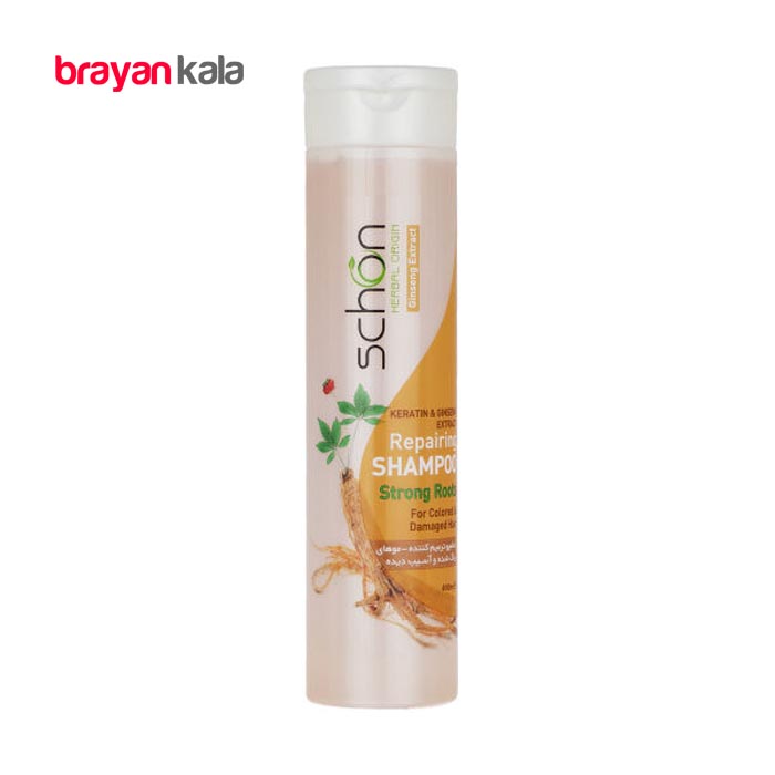 عکس اصلی شامپو مو شون 400 میلی لیتری مدل Keratin & Ginseng